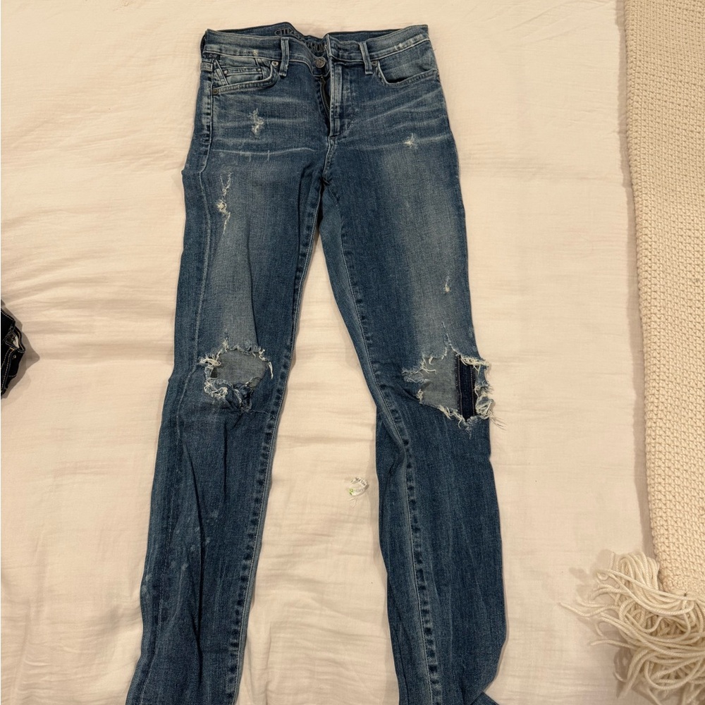 Citizens of Humanity High Rise Blue Women's Jeans